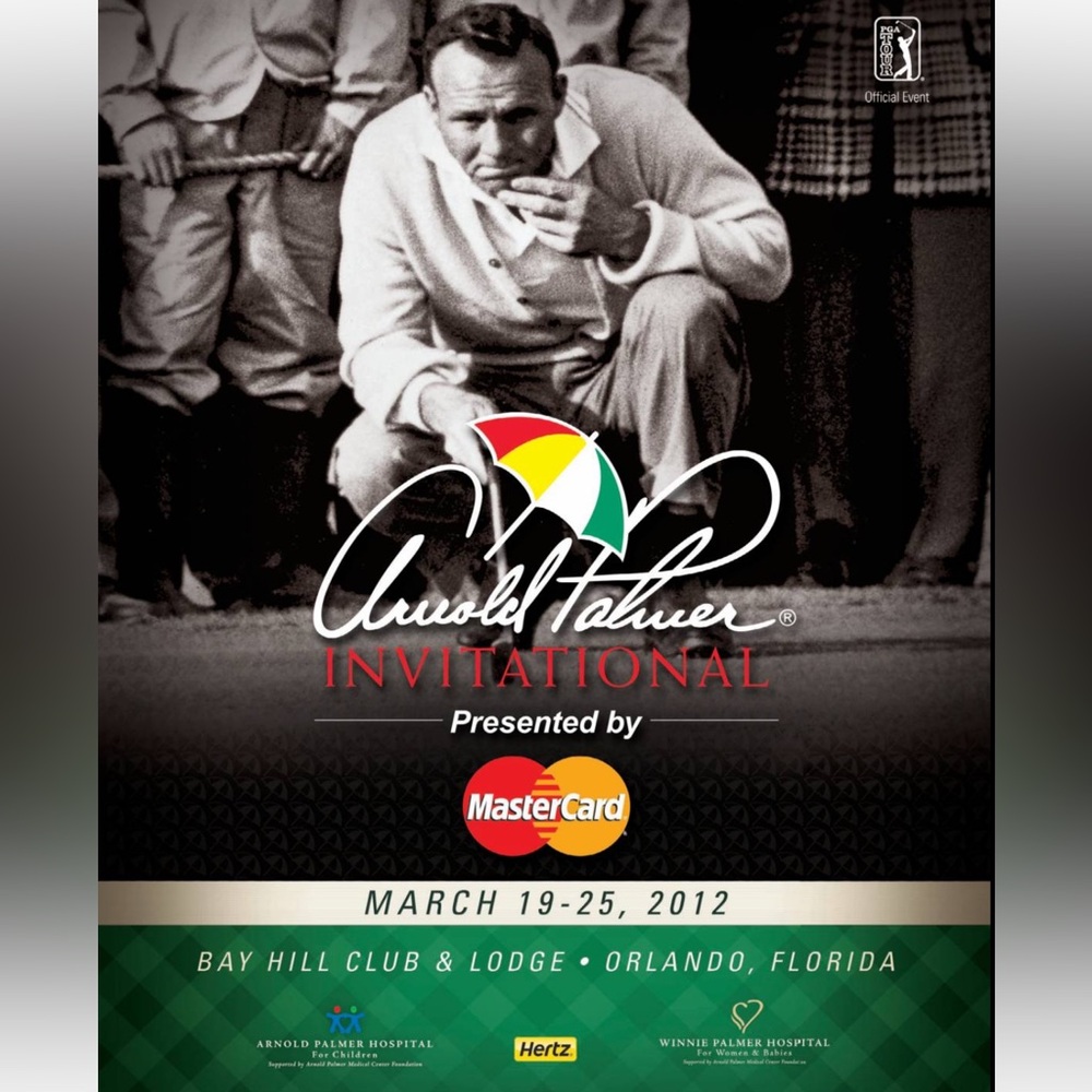 Arnold Palmer Invitational Official Souvenir‎ Program March 2012 Bay Hill Tiger